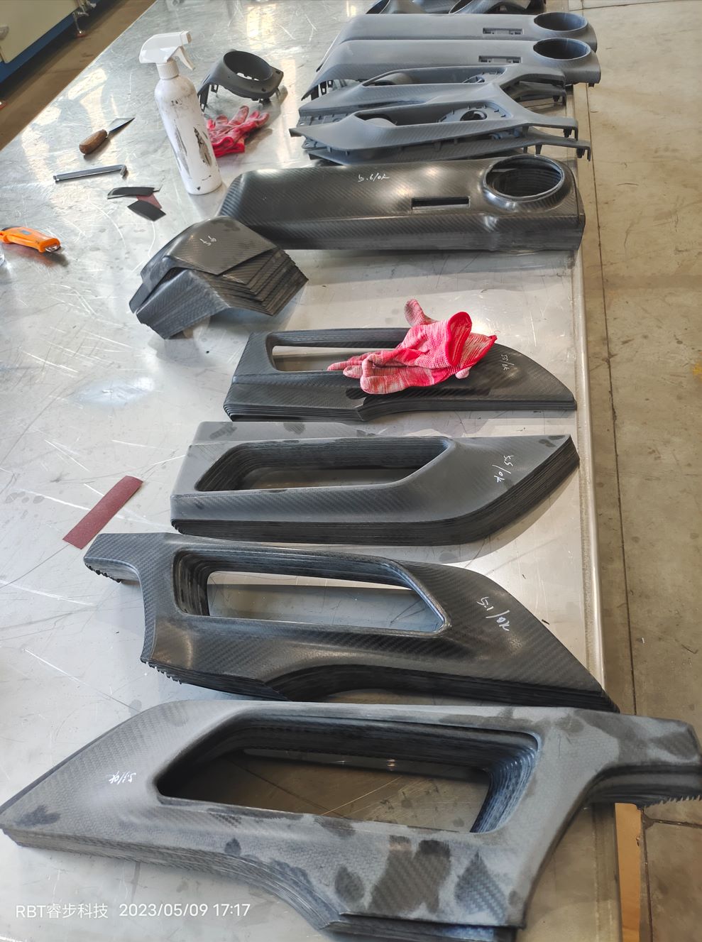 Aplicaciones plásticas del RBT Gantry Machining Center