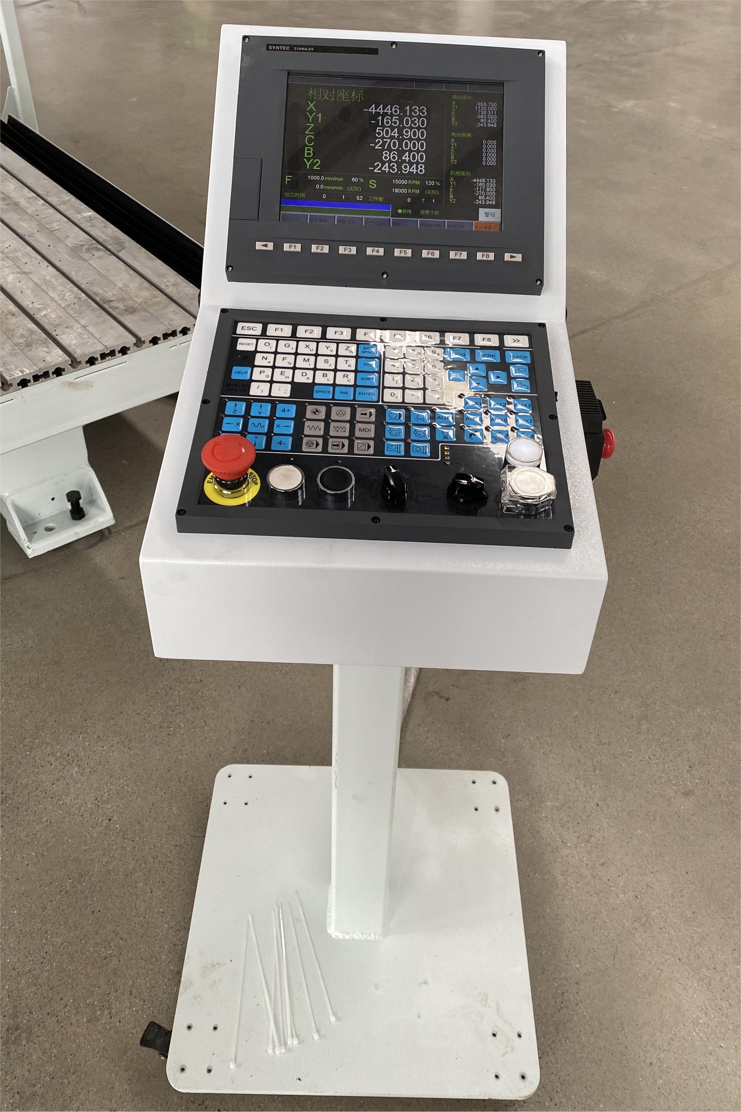 4.Sistema CNC de varillaje de cinco ejes SYNEC