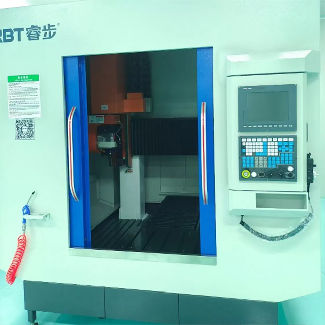 Centro de mecanizado de viga fija CNC de 5 ejes premium con recinto completo
