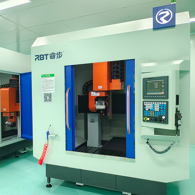 Centro de mecanizado de viga fija CNC de 5 ejes premium con recinto completo