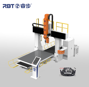 Centro de mecanizado CNC de 5 ejes Rbt para materiales compuestos con certificación CE de fibra de carbono de vidrio 