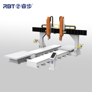 Fresadora CNC con cabezal de mesa doble de cinco ejes