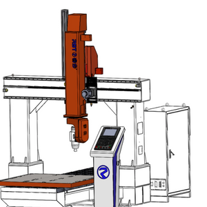 Máquina CNC de 5 ejes de alto rendimiento para aluminio