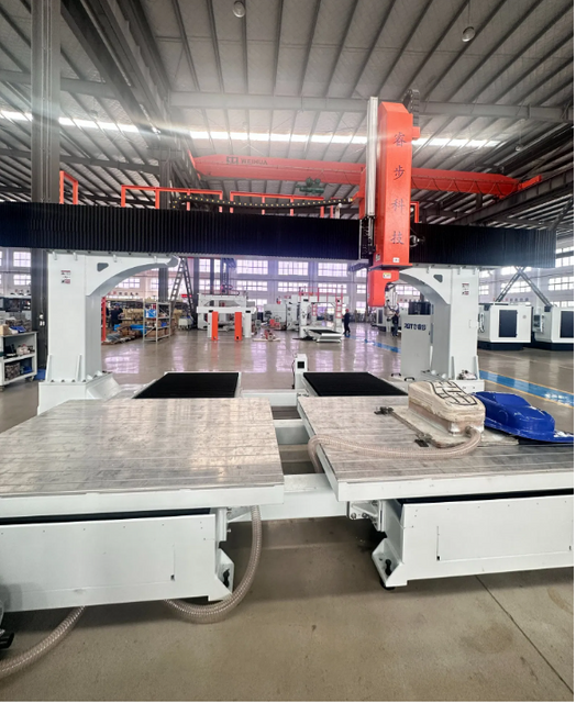 Máquina CNC de múltiples eje de alta velocidad para procesamiento de material compuesto