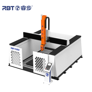 Máquina de corte CNC de 5 ejes RBT para compuestos de plástico Honeycomb de aluminio