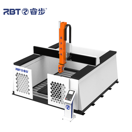 Máquina de corte CNC de 5 ejes RBT para compuestos de plástico Honeycomb de aluminio