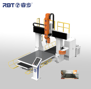 Enrutador CNC de 5 ejes Rbt para piezas formadas al vacío de plástico termoformado CE aprobado 