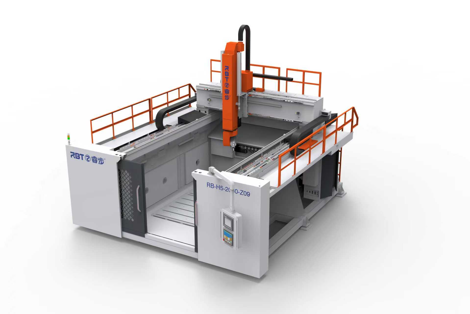 Centro de mecanizado CNC de 5 ejes para uso industrial profesional