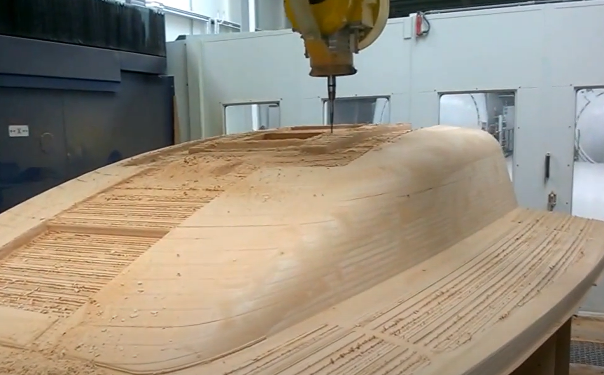 Centro de mecanizado CNC de 5 ejes
